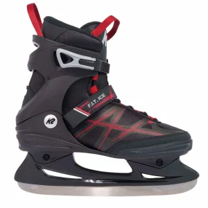 Aktion 🌟 K2 F.I.T. Ice Schlittschuhe Black/Red Herren 🤩 10