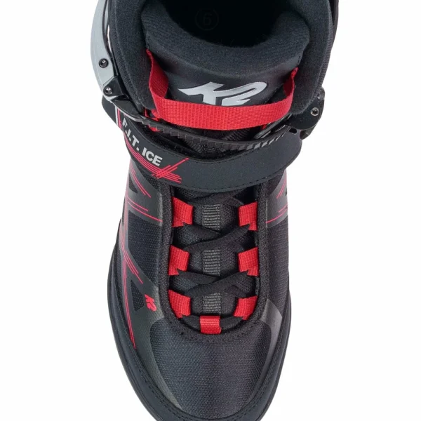 Aktion 🌟 K2 F.I.T. Ice Schlittschuhe Black/Red Herren 🤩 4