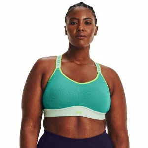 Budget ⭐ Under Armour Infinity Mid Bra Sport-BH Neptune/Sea Mist Damen 🎉 10