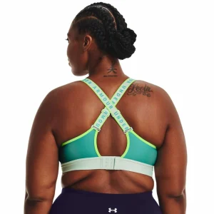 Budget ⭐ Under Armour Infinity Mid Bra Sport-BH Neptune/Sea Mist Damen 🎉 14