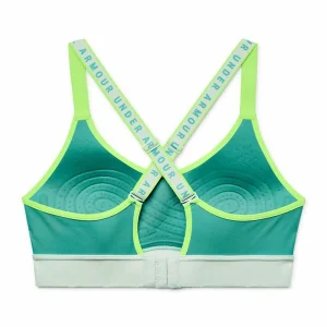 Budget ⭐ Under Armour Infinity Mid Bra Sport-BH Neptune/Sea Mist Damen 🎉 18