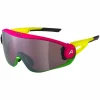 Rabatt 💯 Alpina 5W1NG Sonnenbrille Pink/Green/Yellow Damen, Herren ✔️ 19