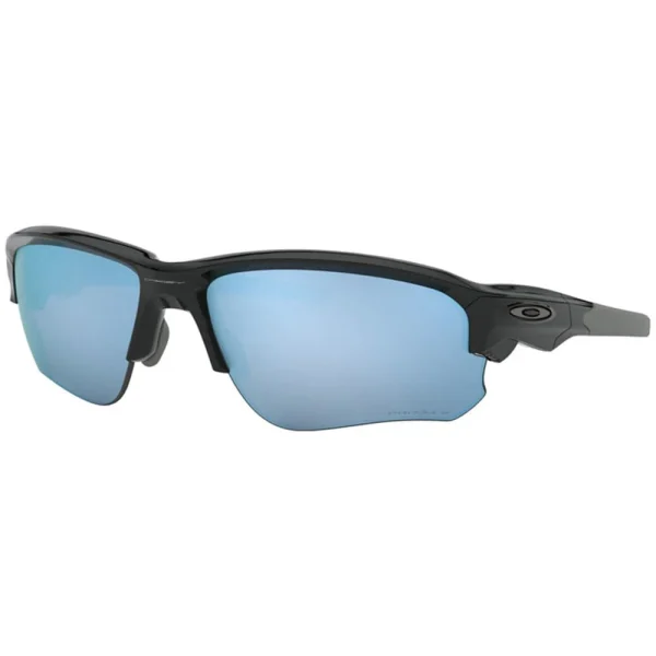 Rabatt 🔥 Oakley Flak Draft Sportbrille Polished Black/Prizm Deep H2O Polarized Damen, Herren 🔔 1