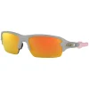 Neu 🎁 Oakley Flak XS Radbrille Matte Cool Grey/Prizm Ruby Kinder 🎁 17