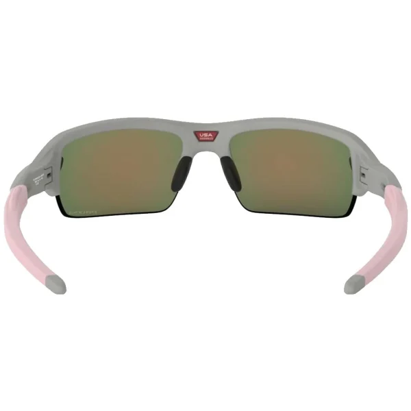 Neu 🎁 Oakley Flak XS Radbrille Matte Cool Grey/Prizm Ruby Kinder 🎁 5