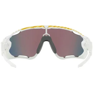 Großhandel 🌟 Oakley Jawbreaker Radbrille Tour De France Matte White/Prizm Road Herren 🔔 14