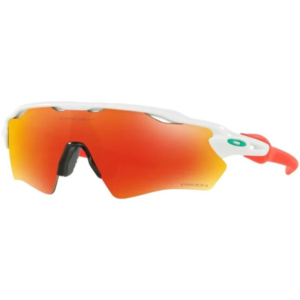 Brandneu ⌛ Oakley Radar EV XS Path Radbrille Polished White/Prizm Ruby Kinder 🤩 1