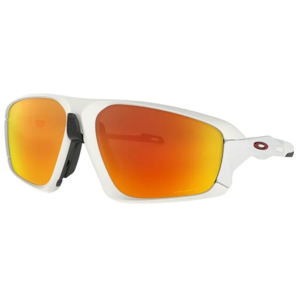 Bestes Angebot 😍 Oakley Field Jacket Sportbrille Matte White/Prizm Ruby Damen, Herren 🔔 1