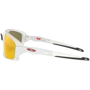 Bestes Angebot 😍 Oakley Field Jacket Sportbrille Matte White/Prizm Ruby Damen, Herren 🔔 11