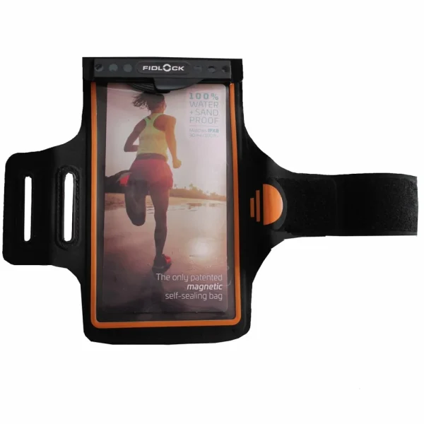 Am billigsten 🌟 Fidlock Arm Band Wasserdichtes Sport-Armband Black/Transparent Black Damen, Herren 🔥 1