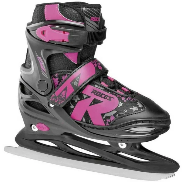 Bester Verkauf ✔️ Roces Jokey Ice 2.0 Schlittschuhe Black/Fuchsia Kinder 🎉 1