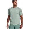 Bestpreis ✔️ Under Armour Armourprint SS T-Shirt Opal Green Herren ⭐ 19