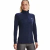 Brandneu ✔️ Under Armour Tech 1/2 Zip Twist Half-Zip Top Navy Damen 🌟 5