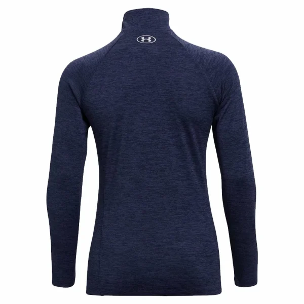 Brandneu ✔️ Under Armour Tech 1/2 Zip Twist Half-Zip Top Navy Damen 🌟 5