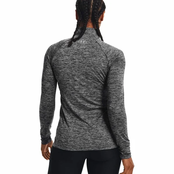 Großhandel 🥰 Under Armour Tech 1/2 Zip Twist Half-Zip Top Jet Gray Damen ✔️ 3