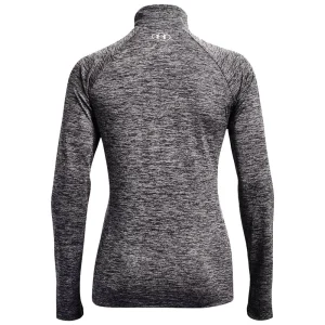 Großhandel 🥰 Under Armour Tech 1/2 Zip Twist Half-Zip Top Jet Gray Damen ✔️ 16