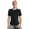 Brandneu 🌟 Under Armour Rush SS Fitnessshirt Black Damen 💯 7