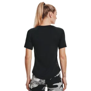 Brandneu 🌟 Under Armour Rush SS Fitnessshirt Black Damen 💯 6