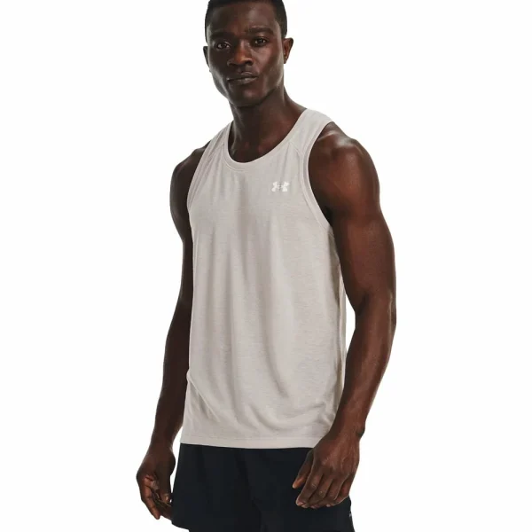 Besorgen 🎉 Under Armour Streaker Singlet Trainingstop Ghost Gray Herren 👏 1