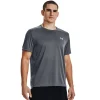 Brandneu 😉 Under Armour Speed Stride 2.0 Funktionsshirt Pitch Gray/Reflective Herren 😀 20