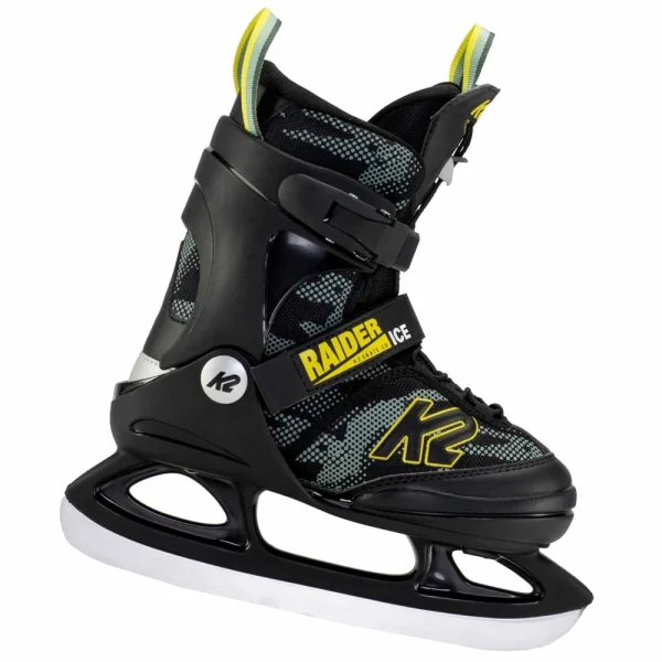 Angebote ✔️ K2 Raider Eislaufschuhe Black/Yellow Kinder 👏 1