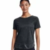 Budget 🥰 Under Armour Tech Vent SS T-Shirt Black Damen 😀 11