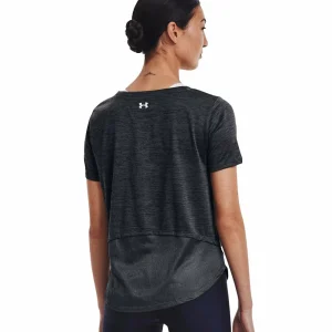 Budget 🥰 Under Armour Tech Vent SS T-Shirt Black Damen 😀 10