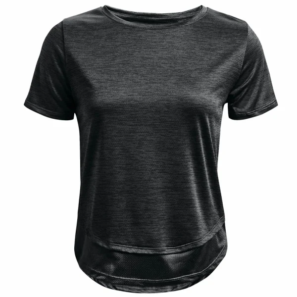 Budget 🥰 Under Armour Tech Vent SS T-Shirt Black Damen 😀 6