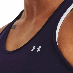 Am billigsten 🧨 Under Armour Racer Tank Tanktop Purple Switch Damen 💯 9