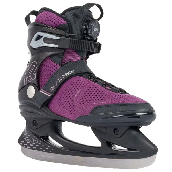 Billig 🥰 K2 Alexis Ice Boa Schlittschuhe Purple Damen ✔️ 1