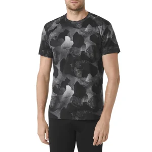 Billig 🛒 Asics FuzeX Tee 👕 Shirt Camo Geo/Performance Black Herren 😉 15