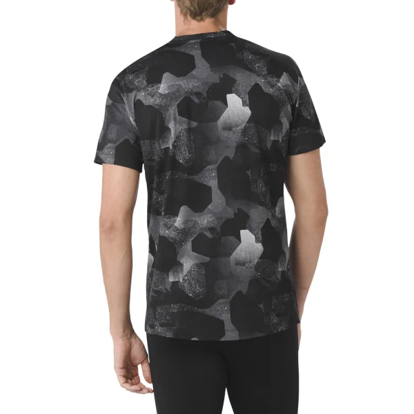 Billig 🛒 Asics FuzeX Tee 👕 Shirt Camo Geo/Performance Black Herren 😉 5