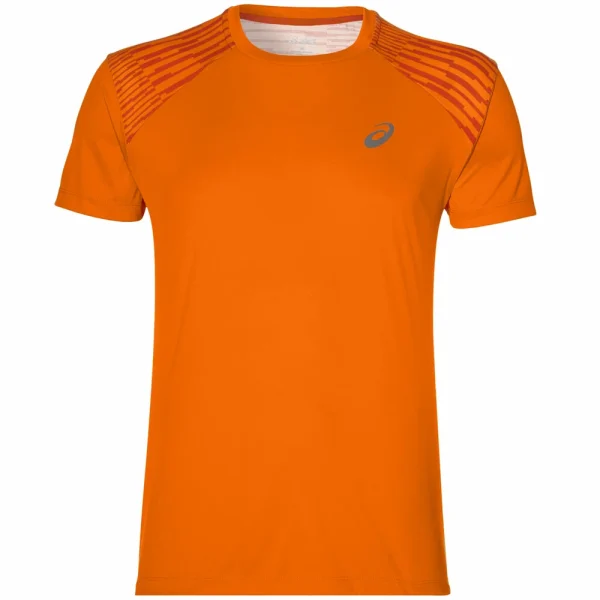 Auslauf 🥰 Asics FuzeX Tee Laufshirt Orange Pop Herren 🔔 1