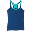 Blitzangebot 🧨 Adidas Performance Basic Strappy Tanktop Mineral Blue/Shock Green Damen 🧨 14