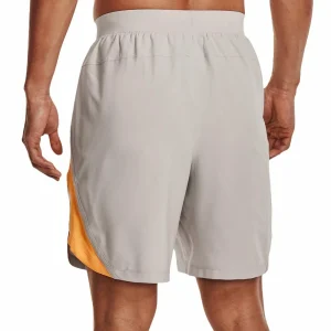 Am billigsten ❤️ Under Armour Launch Wordmark Short Ghost Gray Herren 🥰 11