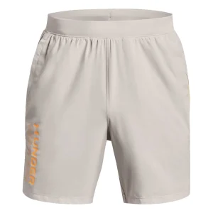 Am billigsten ❤️ Under Armour Launch Wordmark Short Ghost Gray Herren 🥰 19