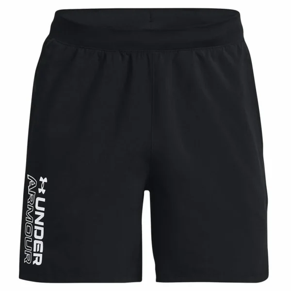 Brandneu 😉 Under Armour Launch Wordmark Short Black Herren 😀 1