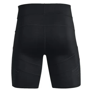 Brandneu 😍 Under Armour SpeedPocket Half Tight Laufshorts Black Herren 😍 9