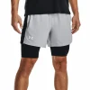 Bestpreis 🎁 Under Armour Launch 5” 2in1 Short Mod Gray Herren ⌛ 22