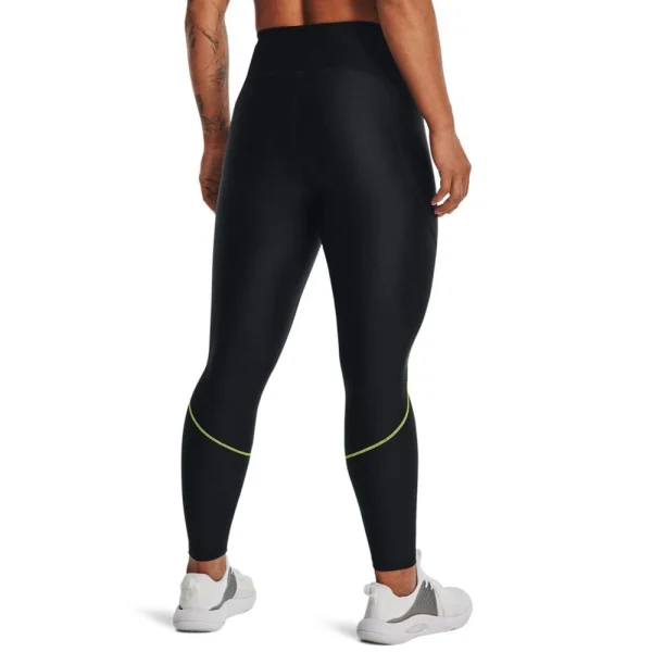 Blitzangebot 😉 Under Armour HG 6M Leggings Black/High-Vis Yellow Damen 🌟 3