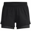 Top 10 🛒 Under Armour Iso-Chill 2-in-1 Laufshort Black/Reflective Damen 🌟 17