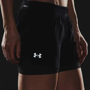 Top 10 🛒 Under Armour Iso-Chill 2-in-1 Laufshort Black/Reflective Damen 🌟 21